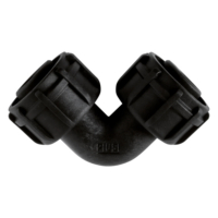 Põlv 90° 2/F 1” BSP RING