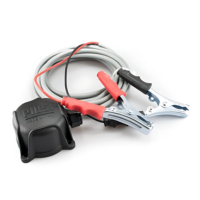 Klemmide ja toitekaabli komplekt, 2 m, 12–24 V