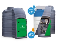 Plastist topeltkestaga väiketankla Swimer Duo diisel 7500L + 2000L